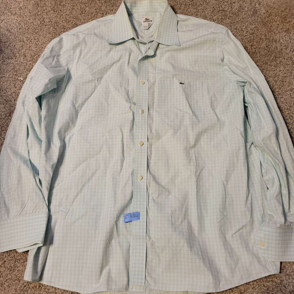 Men's Lacoste button down size 44